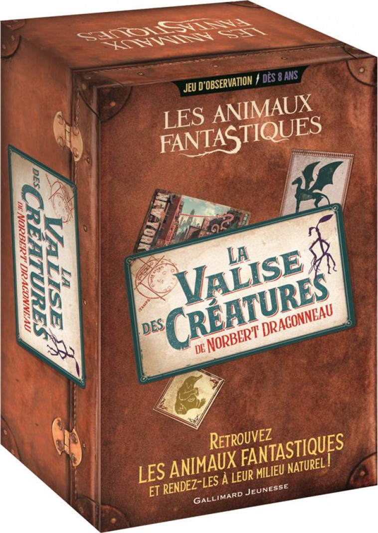 LA VALISE DES CREATURES DE NORBERT DRAGONNEAU - JEU D-OBSERVATION - COLLECTIF - NC