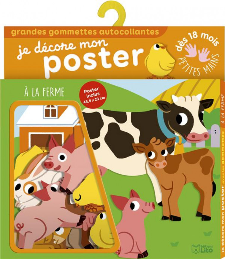 GOMMETTES POSTER 18MOIS- FERME - XXX - NC