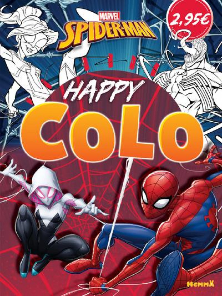 MARVEL SPIDER-MAN - HAPPY COLO - COLLECTIF - HEMMA