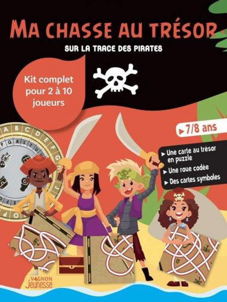 MA CHASSE AU TRESOR : SUR LA TRACE DES PIRATES - VAGNON EDITIONS - NC