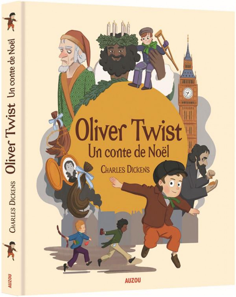 OLIVER TWIST ET UN CHANT DE NOEL - CARRE/POTTER - PHILIPPE AUZOU