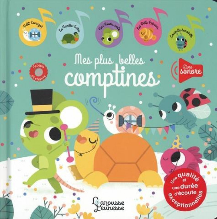 MES PLUS BELLES COMPTINES - SORTE MARTA - LAROUSSE