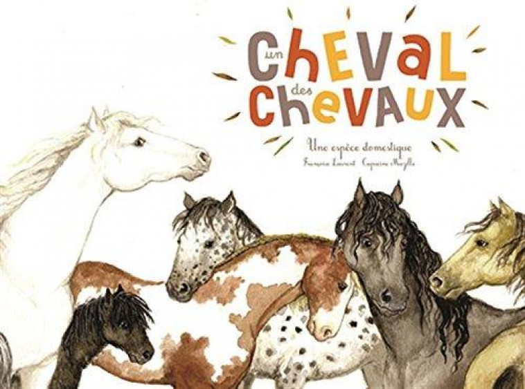 UN CHEVAL DES CHEVAUX (2016) - LAURENT/MAZILLE - Ed. du Ricochet