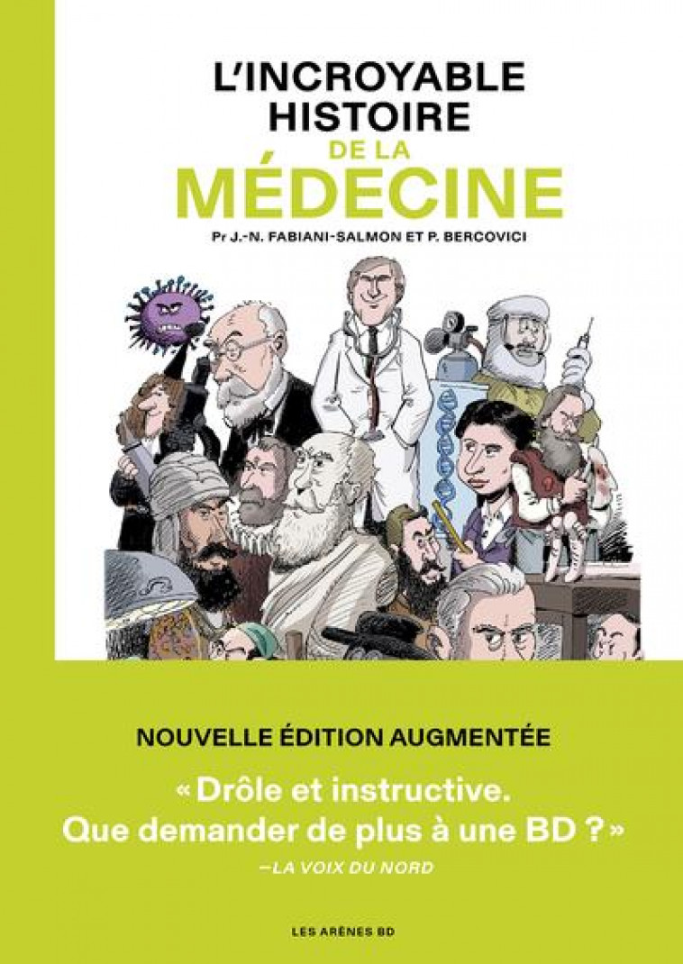 L'INCROYABLE HISTOIRE DE LA MEDECINE - FABIANI-SALMON - ARENES