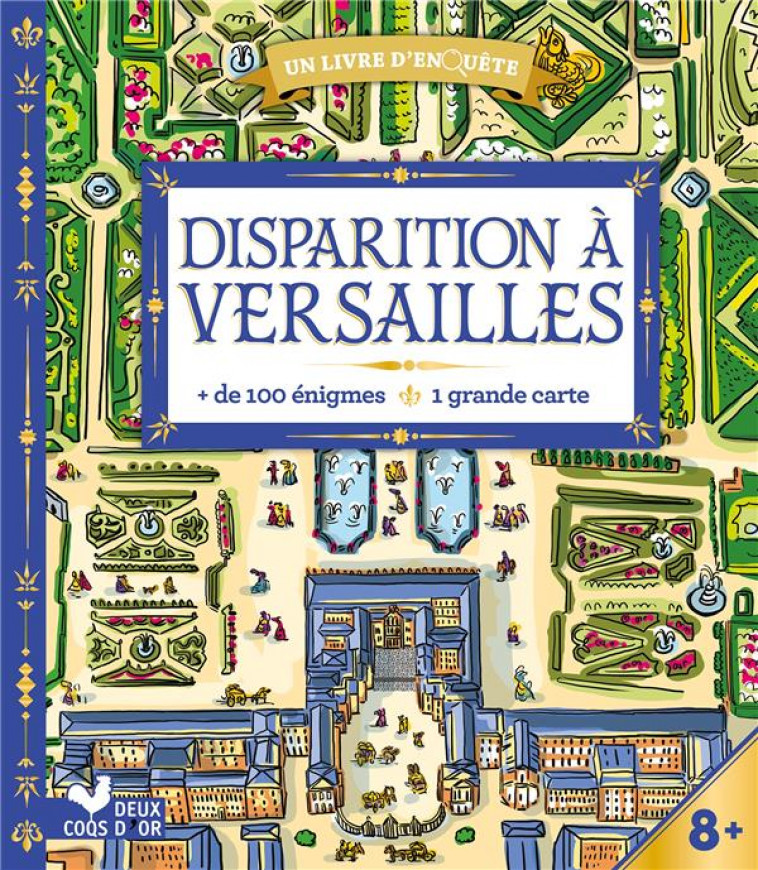 DISPARITION A VERSAILLES - LIVRE AVEC CARTE - CHAPLET/YEAKLE - HACHETTE