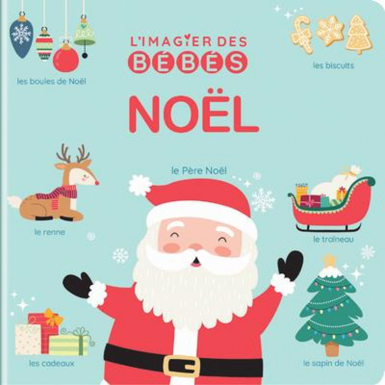 L'IMAGIER DES BEBES - NOEL - DELPORTE CORINNE - CRACKBOOM