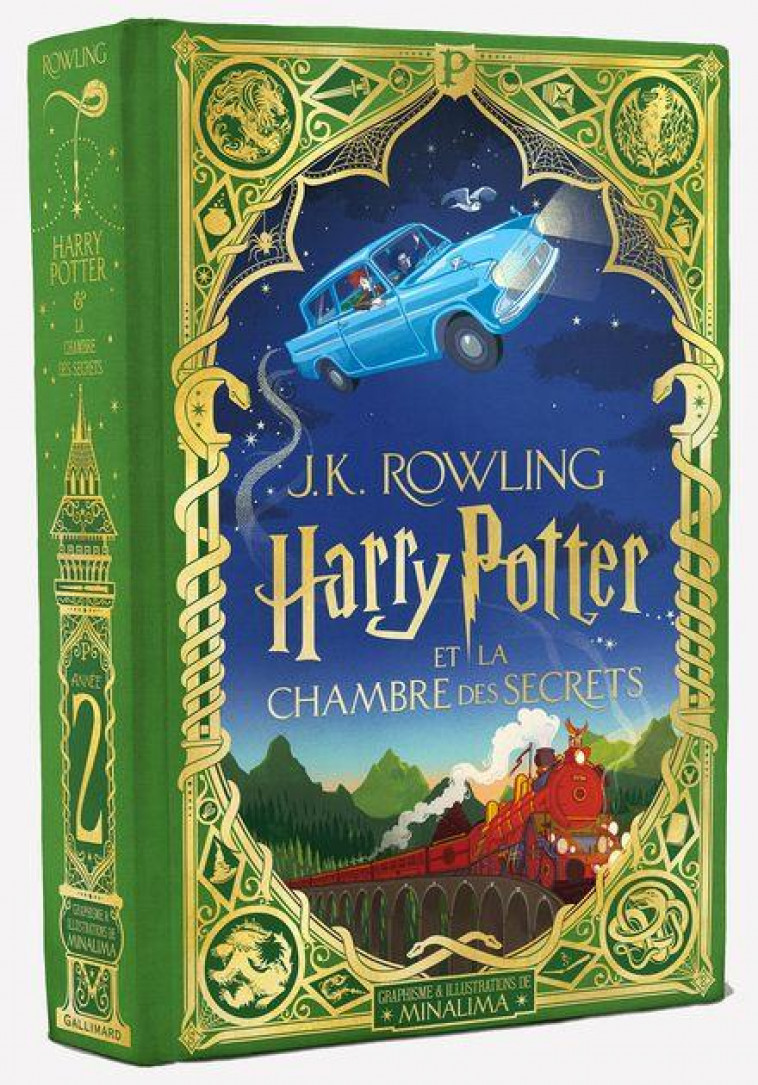 HARRY POTTER ET LA CHAMBRE DES SECRETS - MINALIMA/ROWLING - GALLIMARD