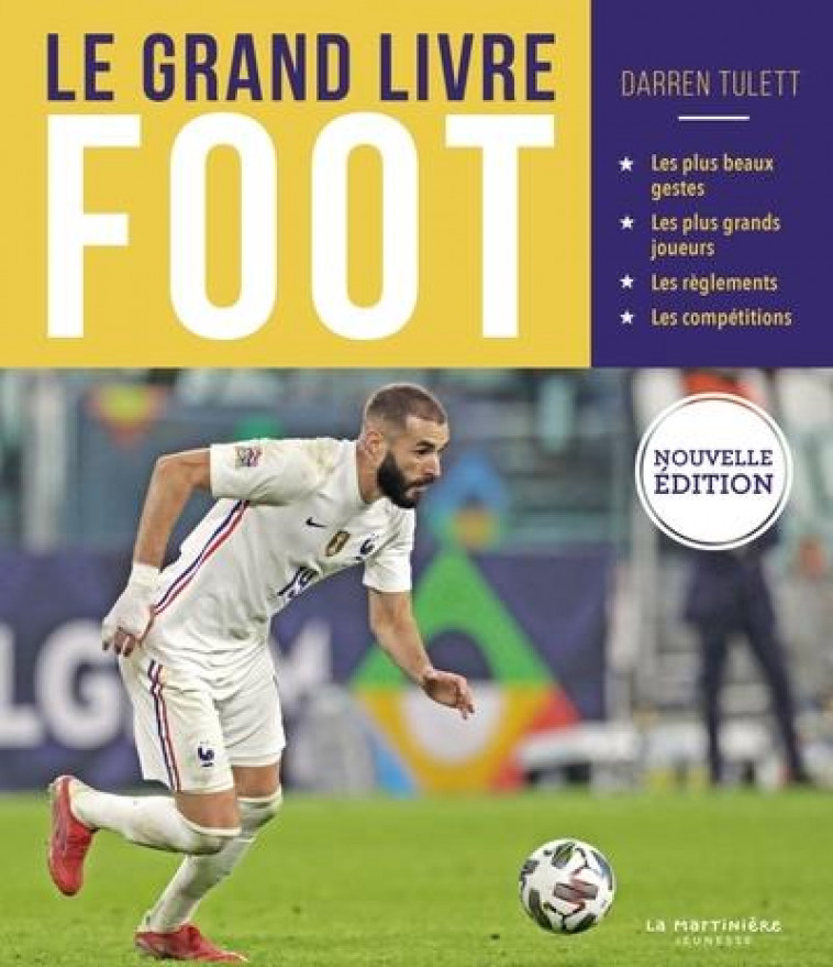 LE GRAND LIVRE FOOT - TULETT DARREN - MARTINIERE BL