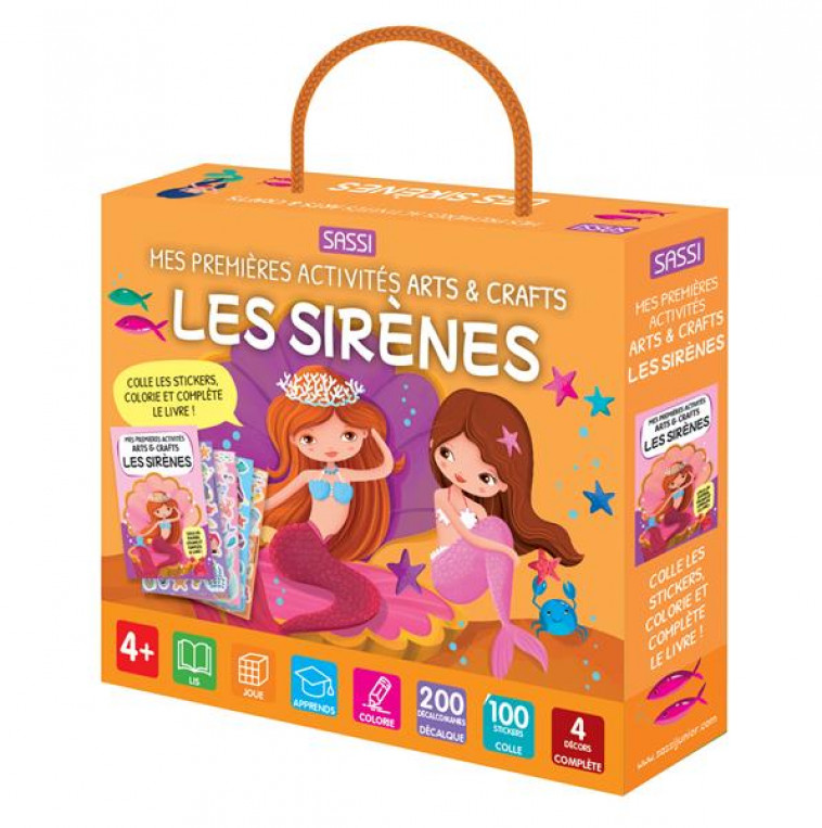 MES PREMIERES ACTIVITES ARTS&CRAFTS. LES SIRENES - GAULE/TREVISAN - NC