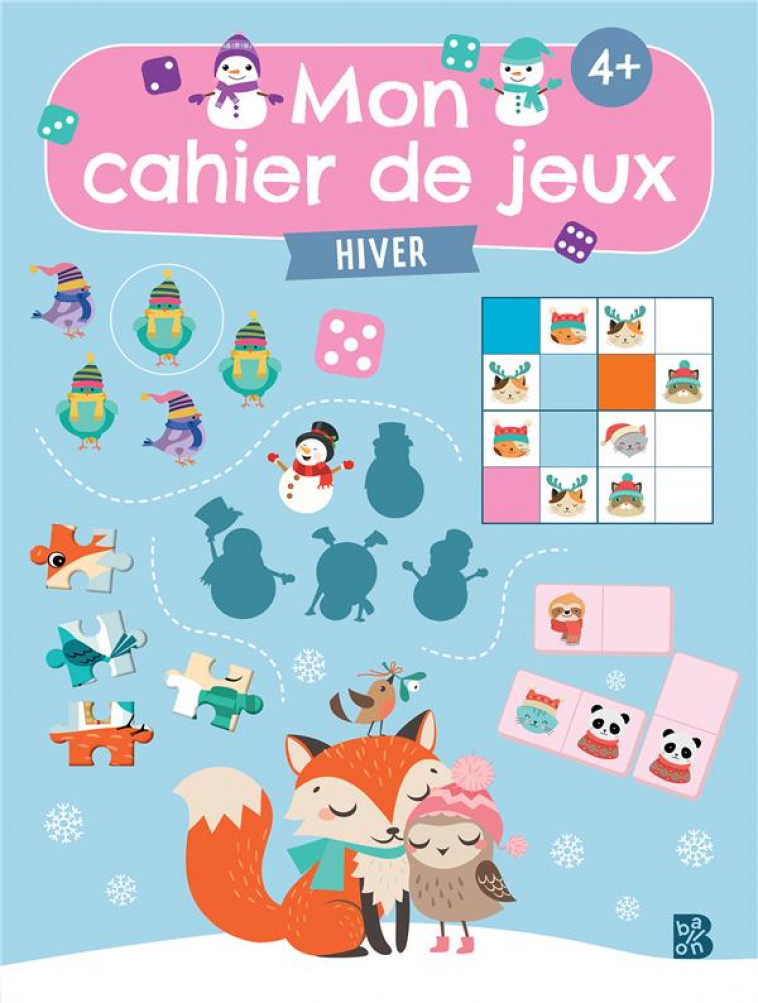 MON CAHIER DE JEUX: L'HIVER - XXX - NC