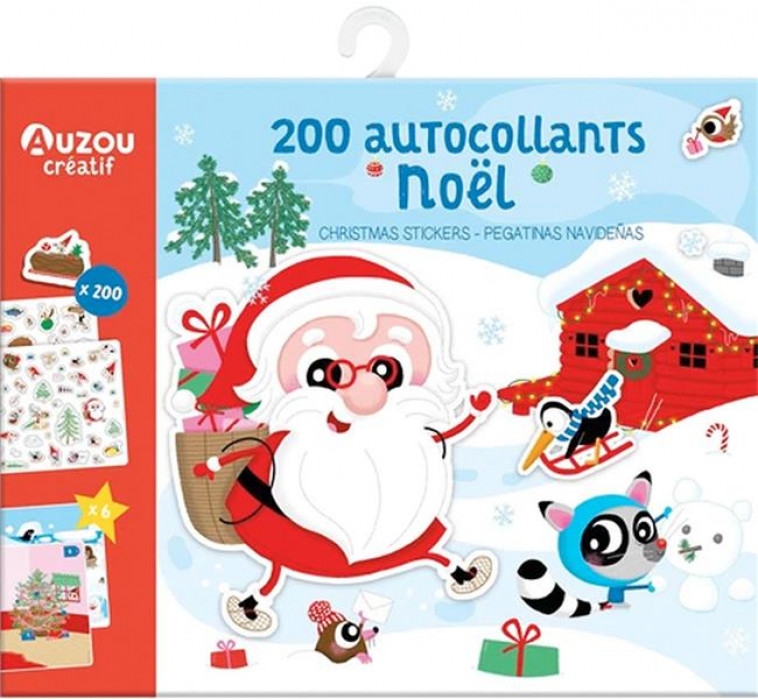 200 AUTOCOLLANTS NOEL (EDITION 2021) - AMELING CHARLOTTE - NC