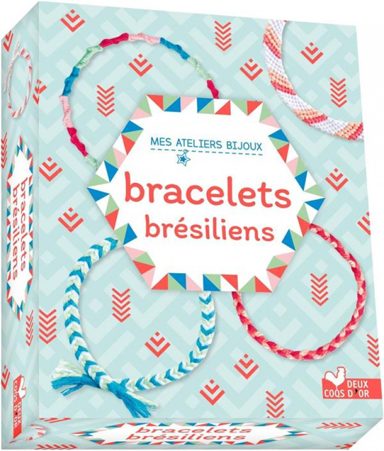 MES BRACELETS BRESILIENS - MINI COFFRET AVEC ACCESSOIRES - DELAHAYE FANNY - HACHETTE