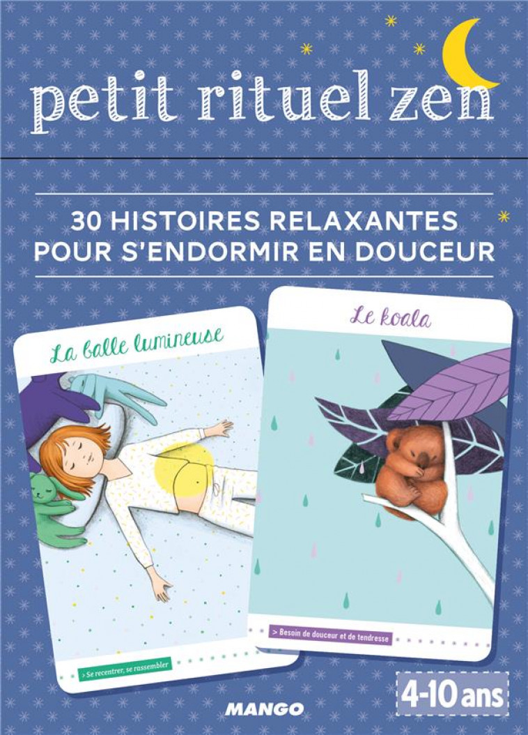 PETIT RITUEL ZEN - 30 HISTOIRES RELAXANTES POUR S'ENDORMIR - PAVY/ORELI - Mango