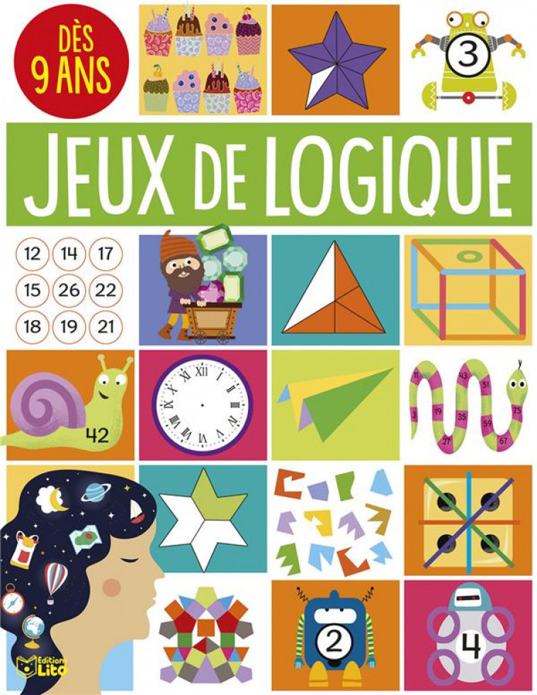 JEUX MALINS-JEUX DE LOGIQUE 9 - XXX - LITO