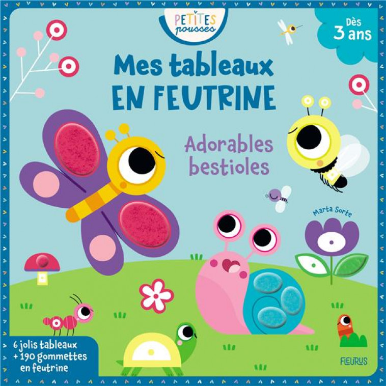 MES TABLEAUX EN FEUTRINE - ADORABLES BESTIOLES - SORTE MARTA - NC