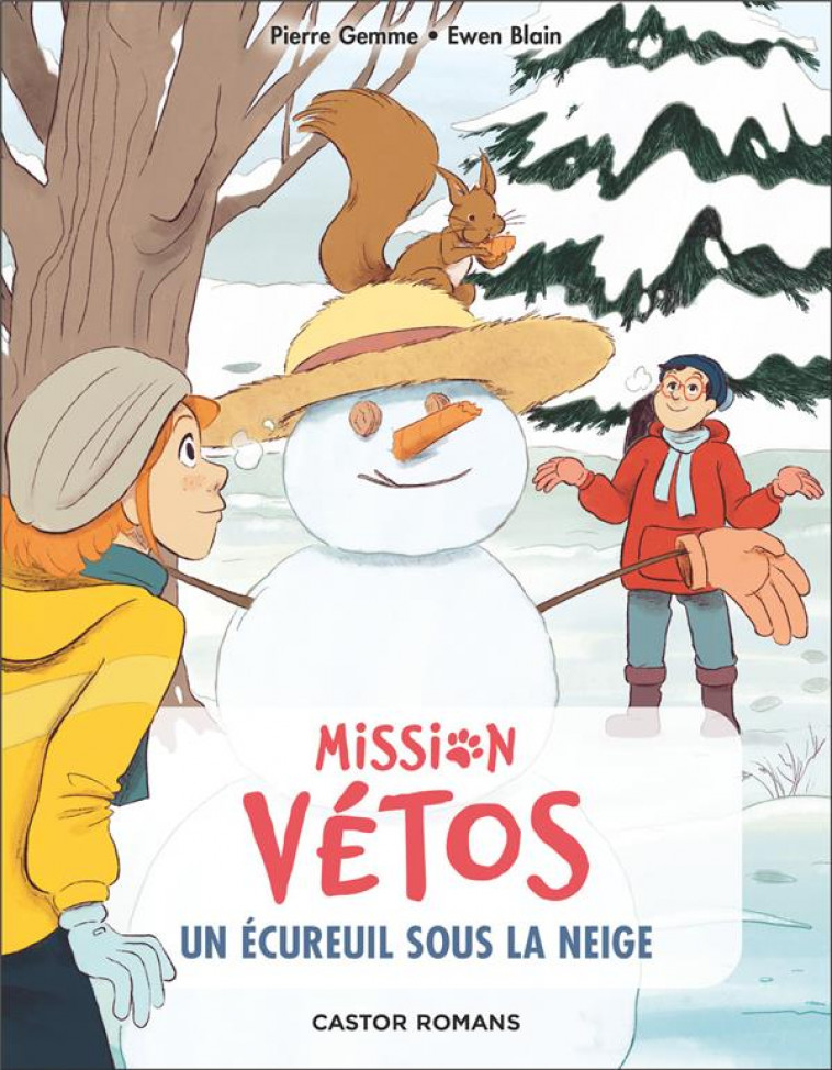 MISSION VETOS - T10 - UN ECUREUIL SOUS LA NEIGE - GEMME/BLAIN - FLAMMARION