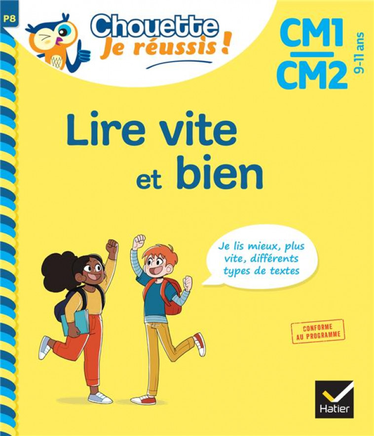 LIRE VITE ET BIEN CM1-CM2 - AMRAM/GRISON - HATIER SCOLAIRE