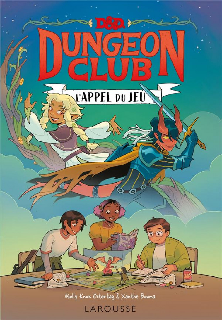 DUNGEONS & DRAGONS  ROMAN GRAPHIQUE  L'APPEL DU JEU  (TOME 1) - COLLECTIF - LAROUSSE