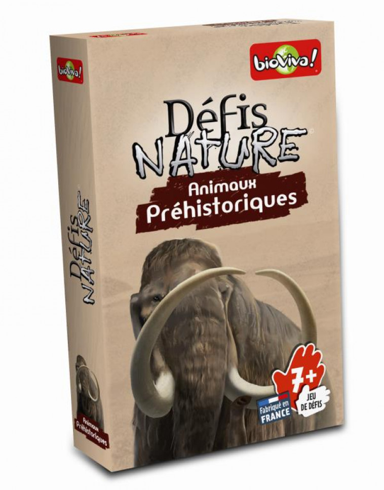 DEFIS NATURE - ANIMAUX PREHISTORIQUES - BIOVIVA EDITIONS - Bioviva