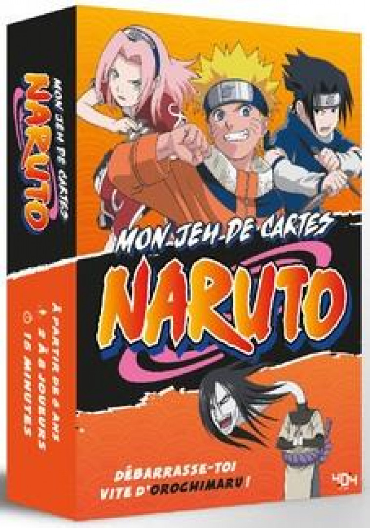 NARUTO - MON JEU DE CARTES - COLLECTIF - NC