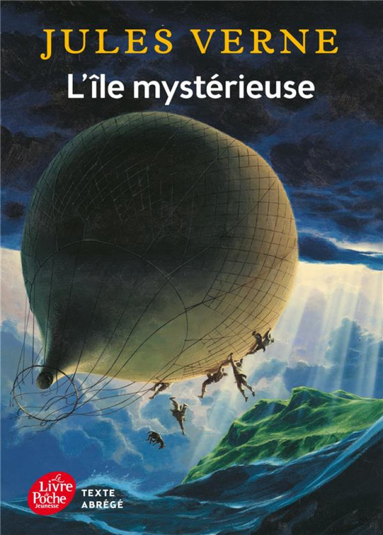 L'ILE MYSTERIEUSE - TEXTE ABREGE - VERNE/MANCHU - Le Livre de poche jeunesse