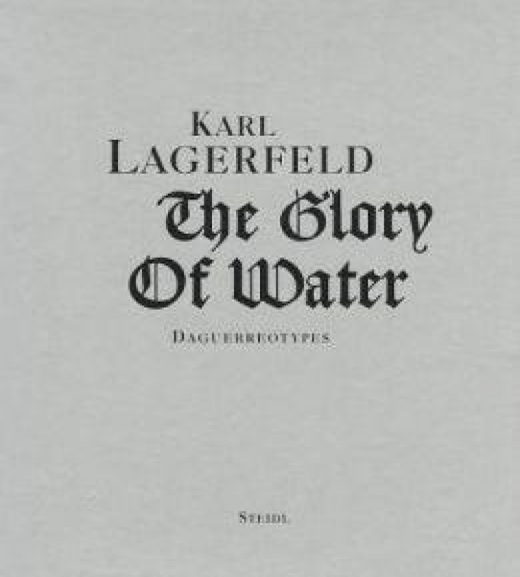 KARL LAGERFELD THE GLORY OF WATER - LAGERFELD/FENDI - STEIDL