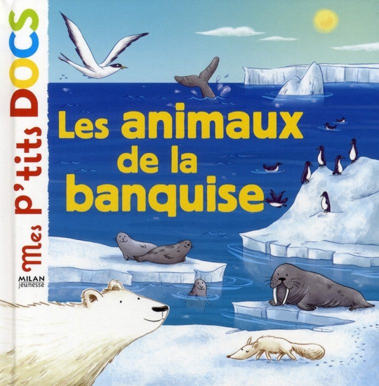 LES ANIMAUX DE LA BANQUISE - LEDU, STEPHANIE  - BD Kids