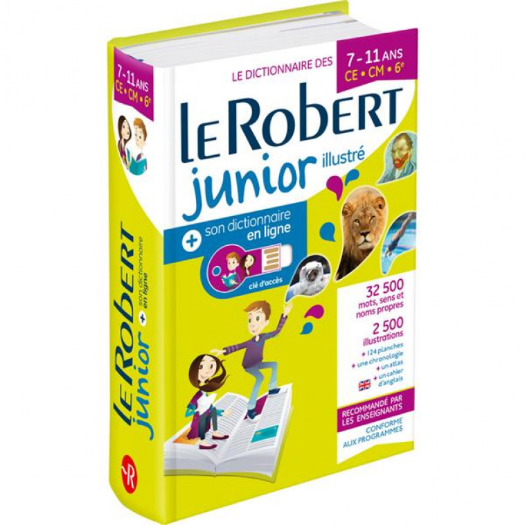 LE ROBERT JUNIOR ILLUSTRE ET SON DICTIONNAIRE EN LIGNE + CLE - COLLECTIF - LE ROBERT