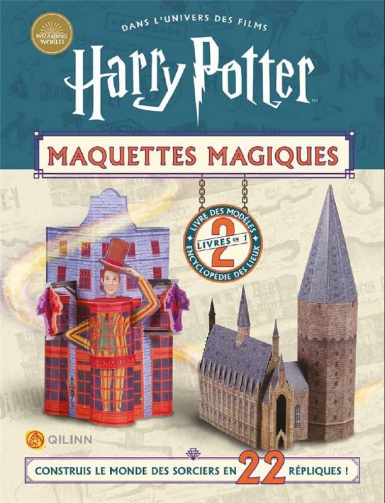 HARRY POTTER, LES LIVRES D'ACT - HARRY POTTER MAQUETTES MAGIQUES - XXX - NC