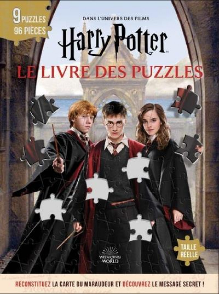 HARRY POTTER, LES LIVRES D'ACT - HARRY POTTER, LE LIVRE DES PUZZLES - XXX - NC