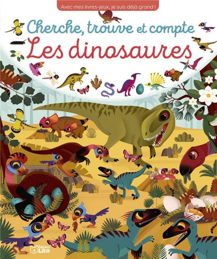 CHERCHE TROUVE COMPTE DINOSAUR - XXX - LITO