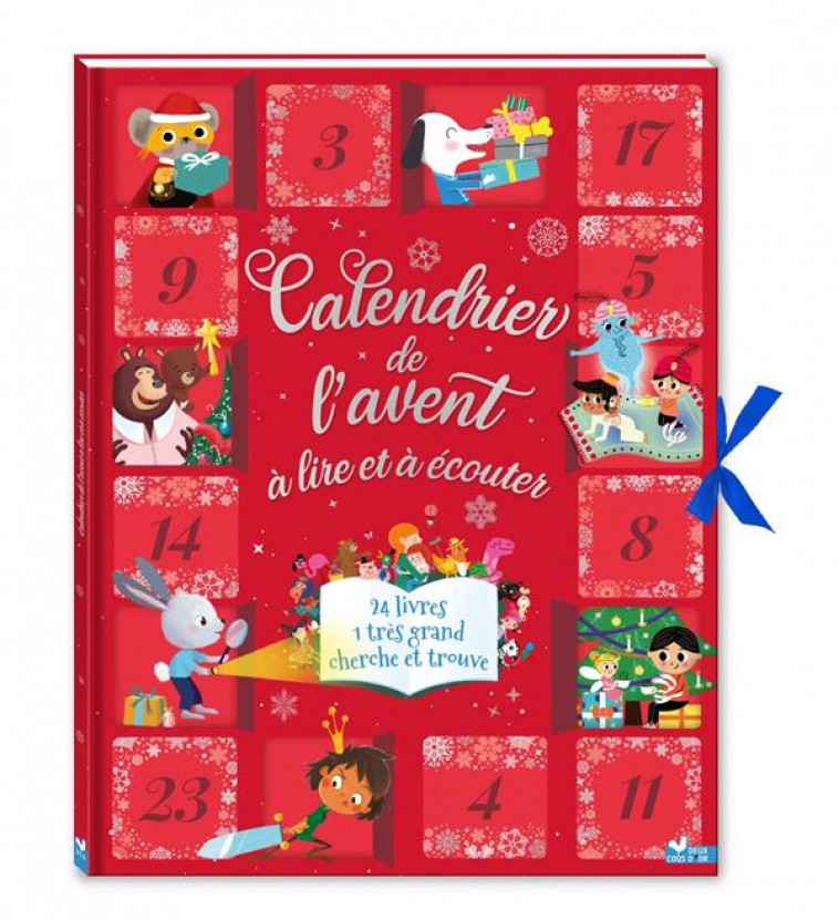 MON CALENDRIER DE L'AVENT 24 HISTOIRES A LIRE ET A ECOUTER - COLLECTIF - HACHETTE