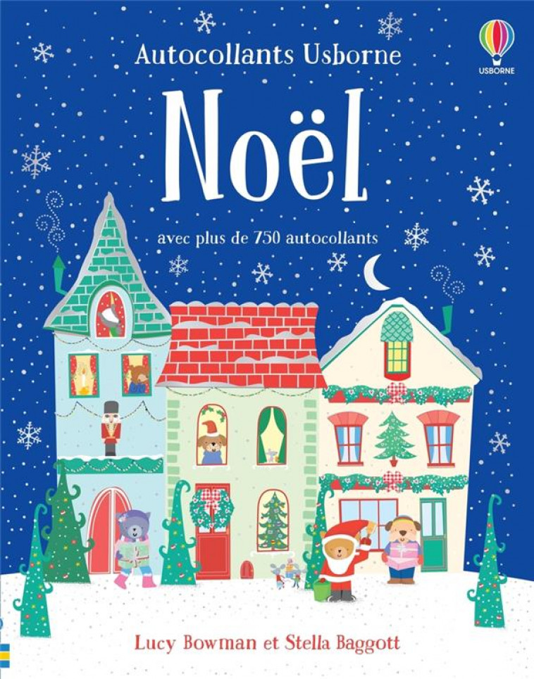 NOEL - AUTOCOLLANTS USBORNE - BOWMAN/BAGGOTT - NC