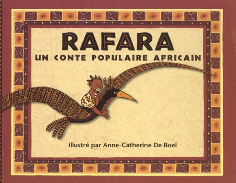 RAFARA - UN CONTE POPULAIRE AFRICAIN - DE BOEL A-C. - EDL