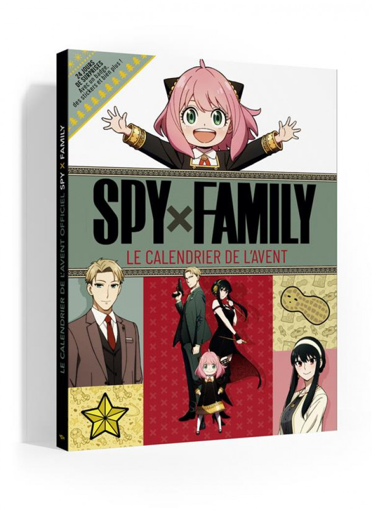 SPY X FAMILY - LE CALENDRIER DE L'AVENT OFFICIEL 2023 - CRUNCHYROLL - NC