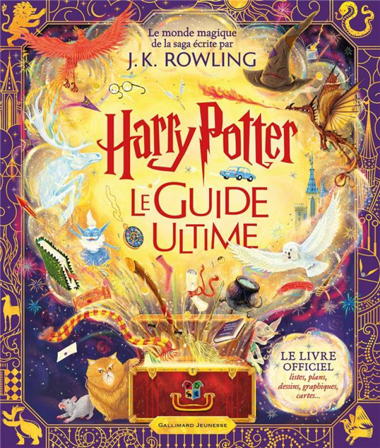 HARRY POTTER LE GUIDE ULTIME - LE LIVRE OFFICIEL : LISTES, PLANS, DESSINS, GRAPHIQUES, CARTES... - COLLECTIF - GALLIMARD