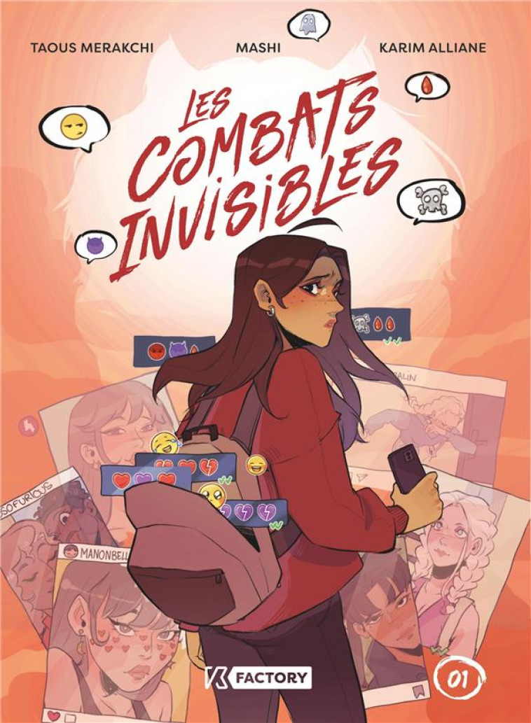 LES COMBATS INVISIBLES - TOME 1 - ALLIANE KARIM/MASHI - DUPUIS