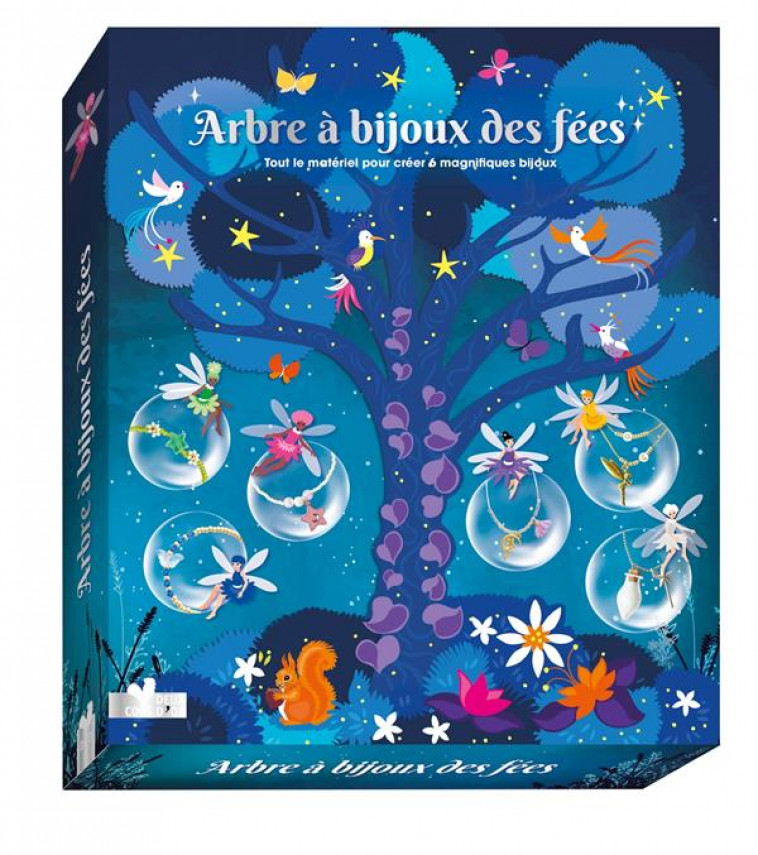 L-ARBRE A BIJOUX DES FEES - COFFRET AVEC ACCESSOIRES - LAZERGES/DESBENOIT - NC