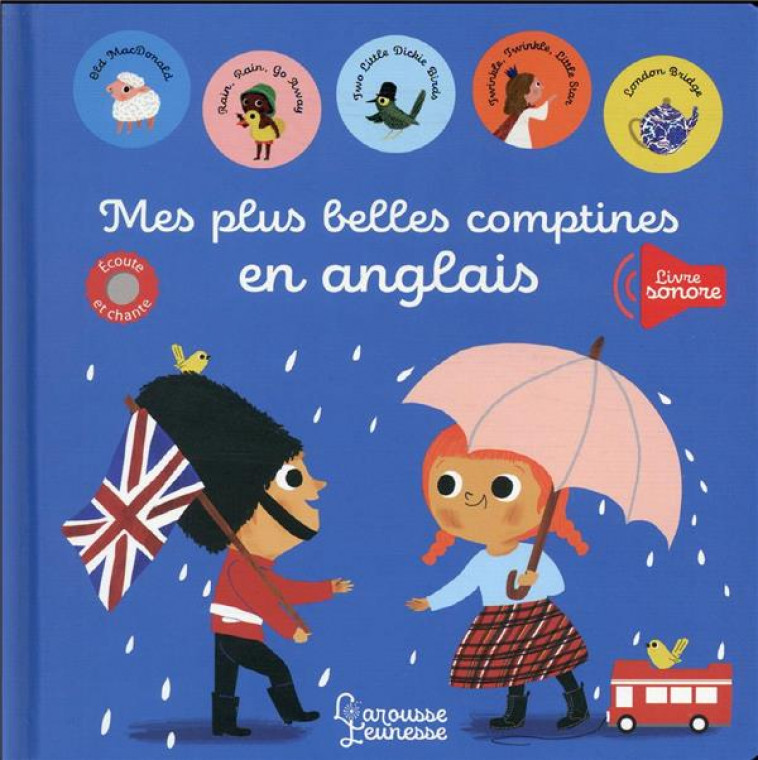 MES PLUS BELLES COMPTINES EN ANGLAIS - PARUIT MARIE - LAROUSSE