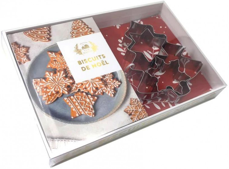 COFFRET BISCUITS DE NOEL - NOUVELLE EDITION - HARLE EVA - HACHETTE