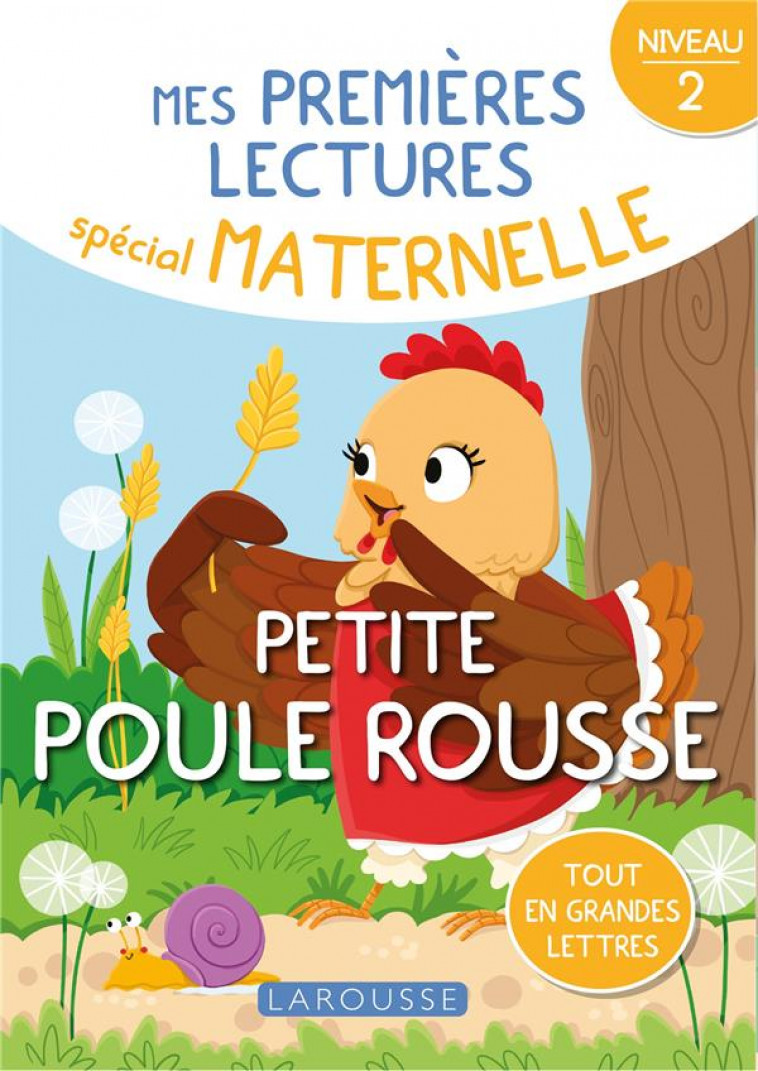 1ERES LECTURES MATERNELLE NIVEAU 2 - PETITE POULE ROUSSE - DE MULLENHEIM - LAROUSSE