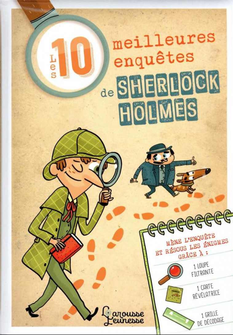 LES 10 MEILLEURES ENQUETES DE SHERLOCK HOLMES - LEBRUN/MEHEE - LAROUSSE