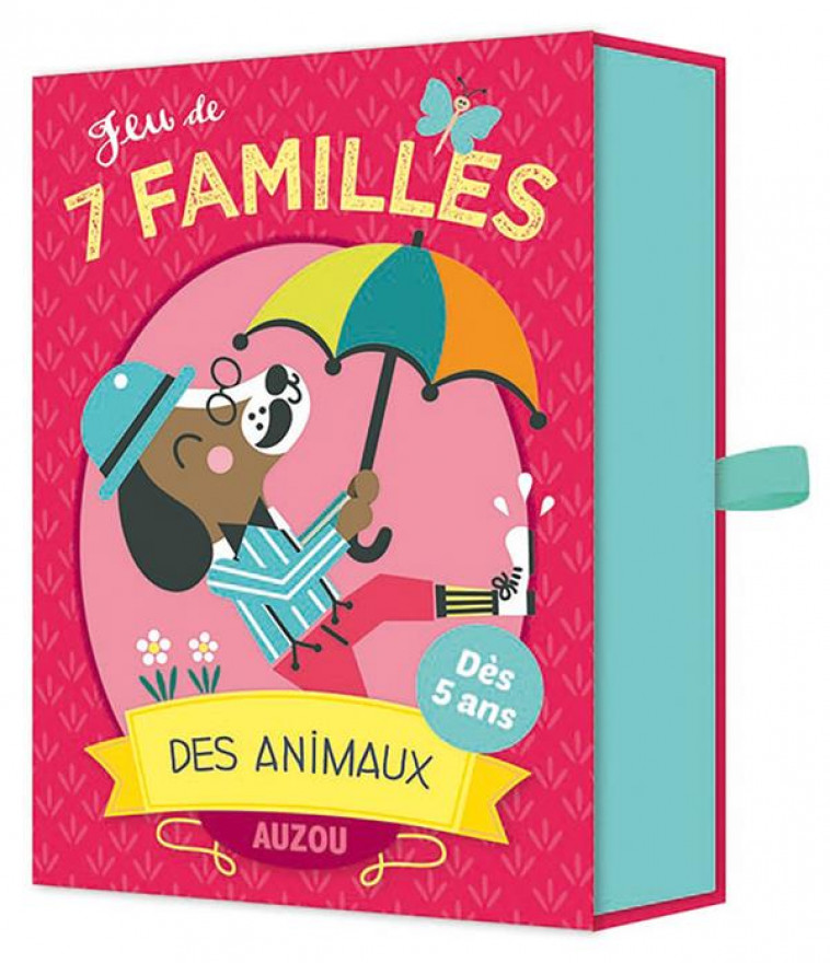 JEUX DE CARTES - JEU DE 7 FAMILLES DES ANIMAUX - BLAY AMY - Auzou