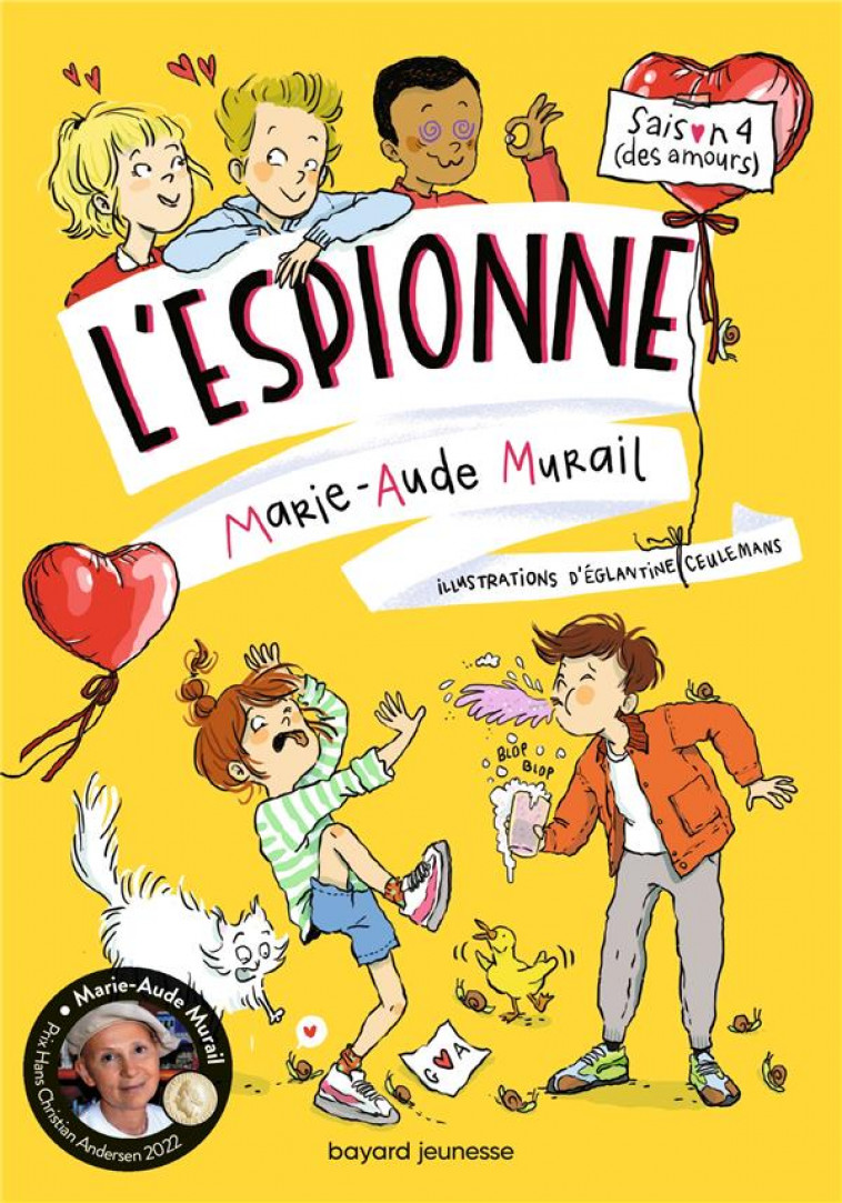 L-ESPIONNE, TOME 04 - L-ESPIONNE SAISON 4 (DES AMOURS) - MURAIL/CEULEMANS - BAYARD JEUNESSE