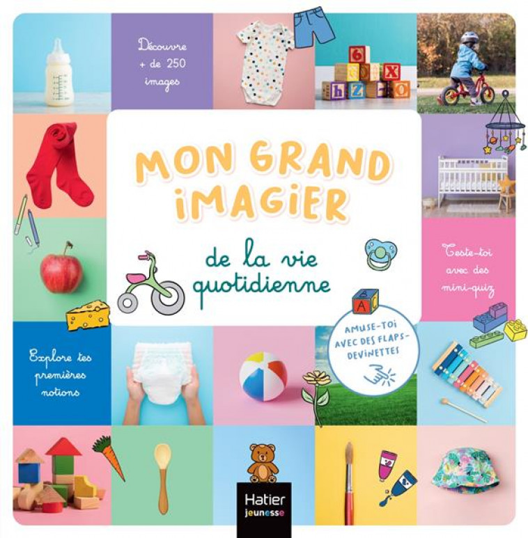 MON GRAND IMAGIER DE LA VIE QUOTIDIENNE DES 2 ANS - COLLECTIF - HATIER SCOLAIRE