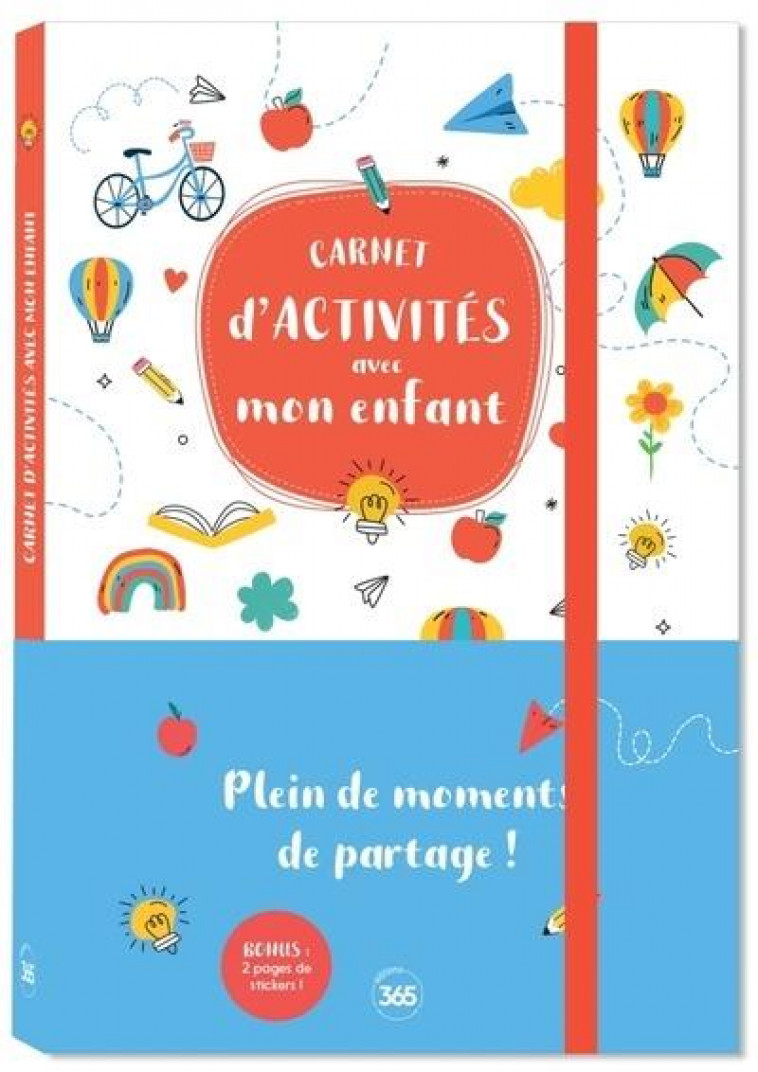 CARNET D-ACTIVITES AVEC MON ENFANT - MOMENTS DE PARTAGE ET SOUVENIRS - XXX - NC