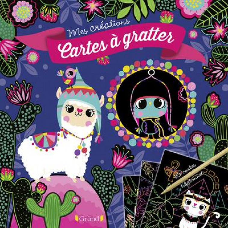 CARTES A GRATTER BEBES ANIMAUX - WILMINK INGA - NC