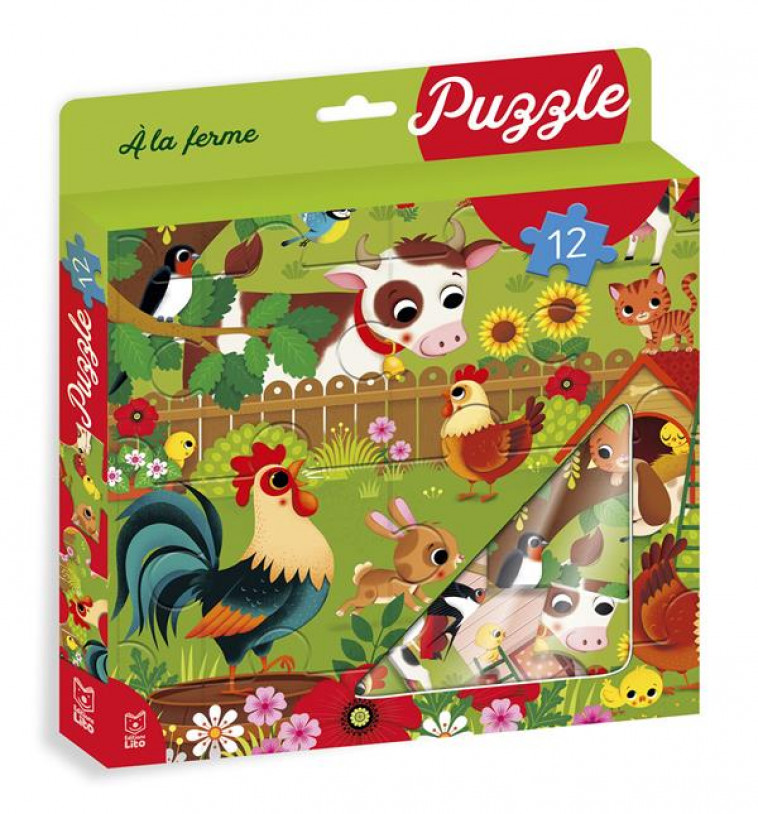 MA BOITE A PUZZLE 12P FERME - XXX - NC