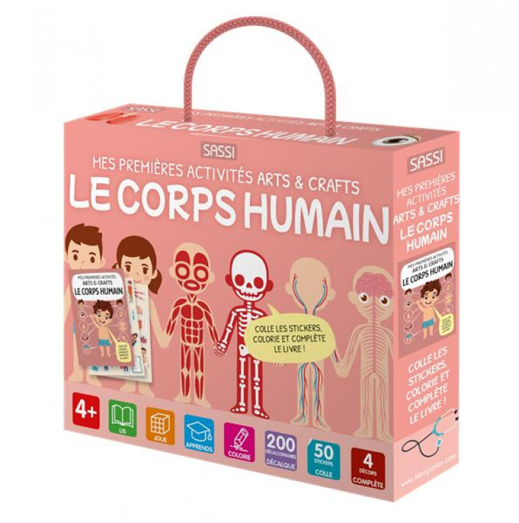 LE CORPS HUMAIN - MES PREMIERES ACTIVITES ARTS & CRAFTS - AA. VV. - NC