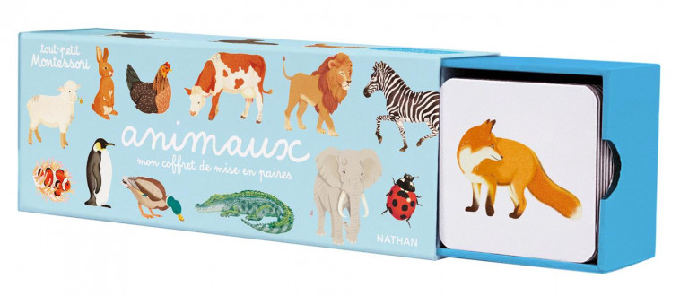 ANIMAUX - MON COFFRET DE MISE EN PAIRES - FUJISAWA MIZUHO - CLE INTERNAT